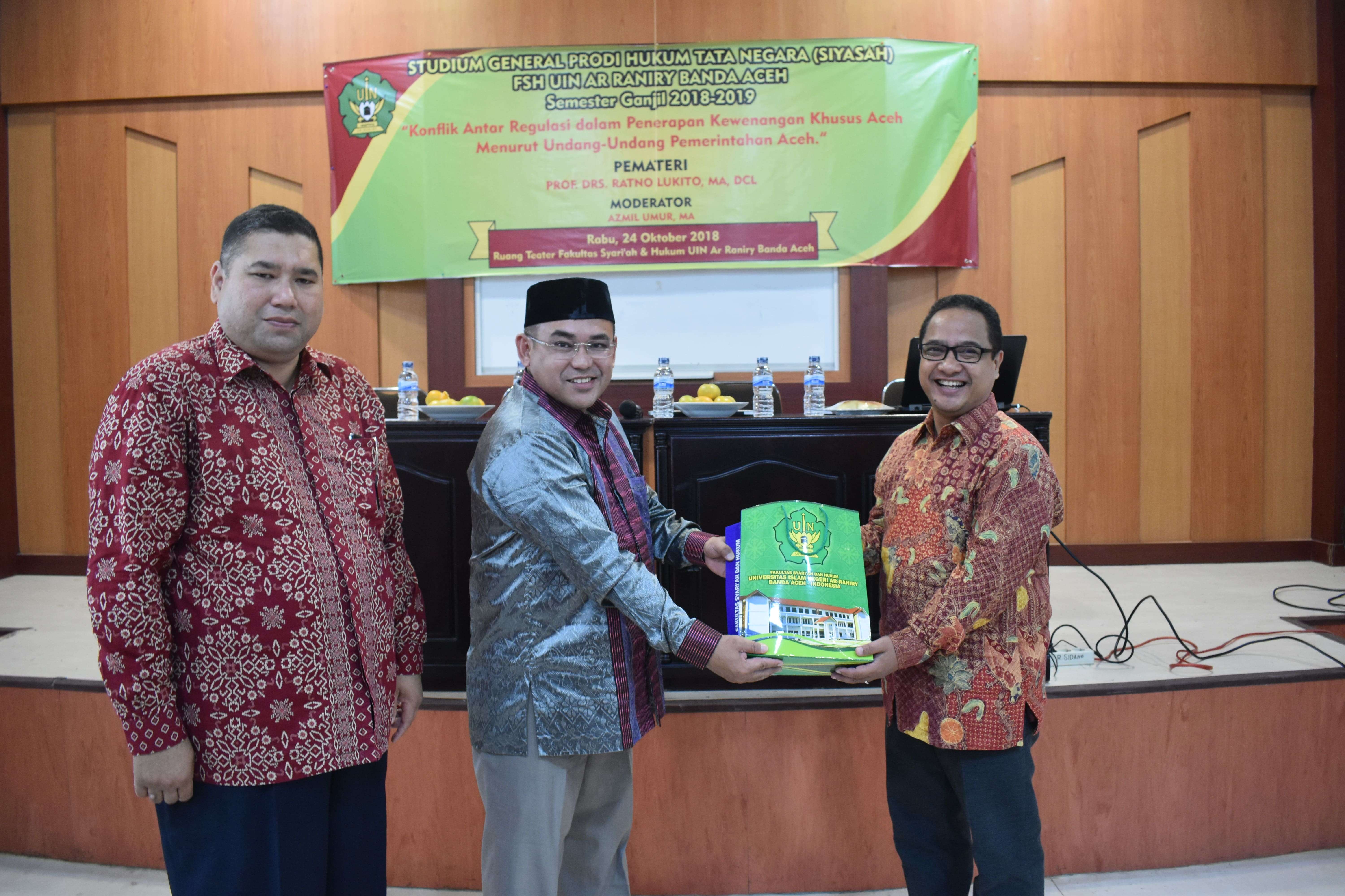 Prodi Hukum Tata Negara Uin Ar Raniry Seminarkan Konflik Antar Regulasi Di Aceh